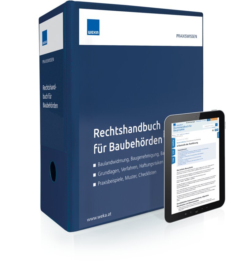 Rechtshandbuch für Baubehörden - Handbuch + OnlineBuch