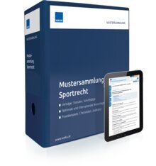 Mustersammlung Sportrecht - Handbuch