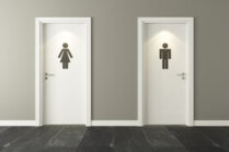 Recht auf eine Toilette am Arbeitsplatz?