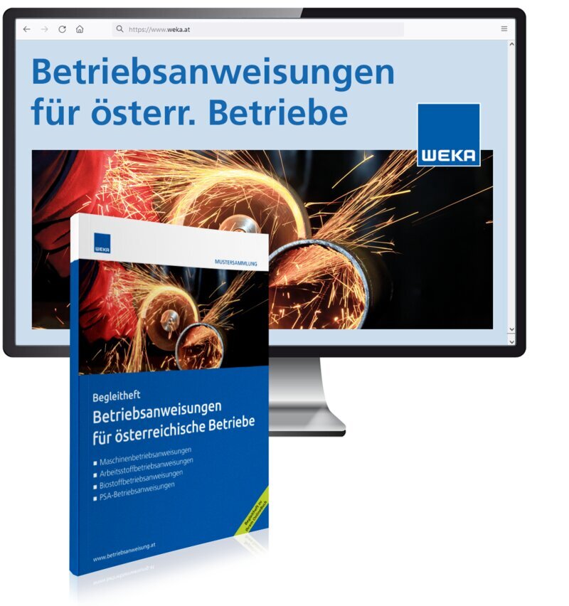 Betriebsanweisungen für österreichische Betriebe - Buch + OnlineBuch