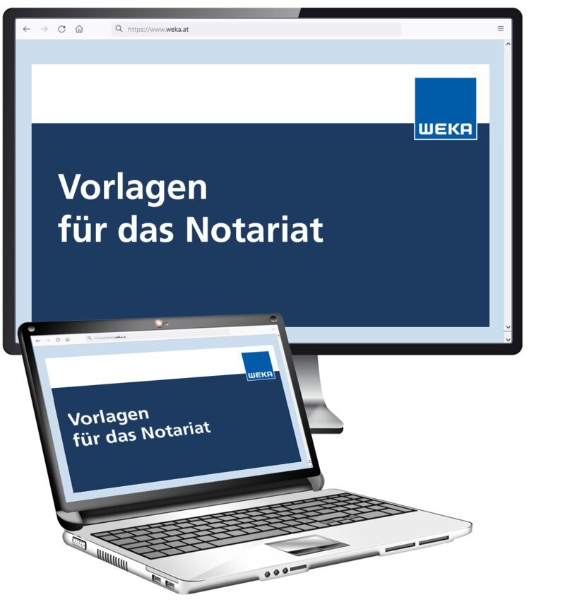 Vorlagen für das Notariat - OnlineBuch
