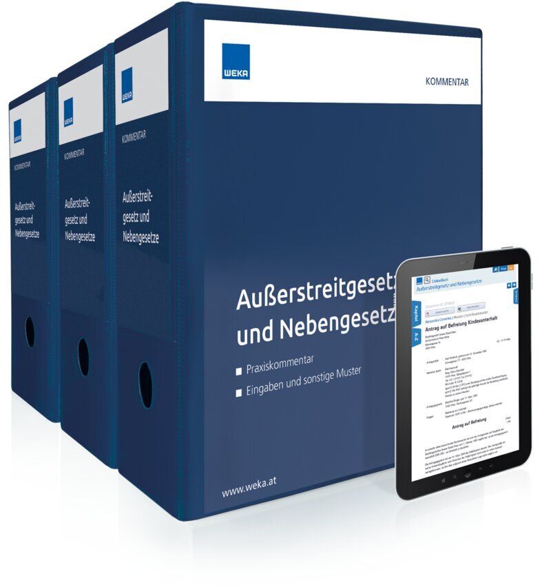 Außerstreitgesetz und Nebengesetze - Handbuch + OnlineBuch