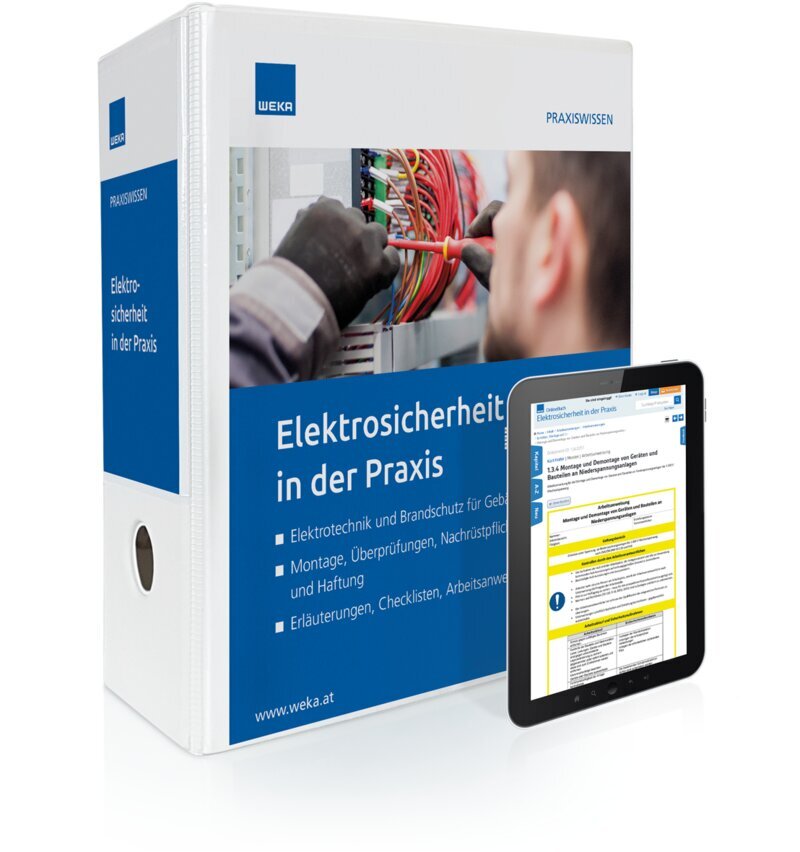 Elektrosicherheit in der Praxis - Handbuch + OnlineBuch