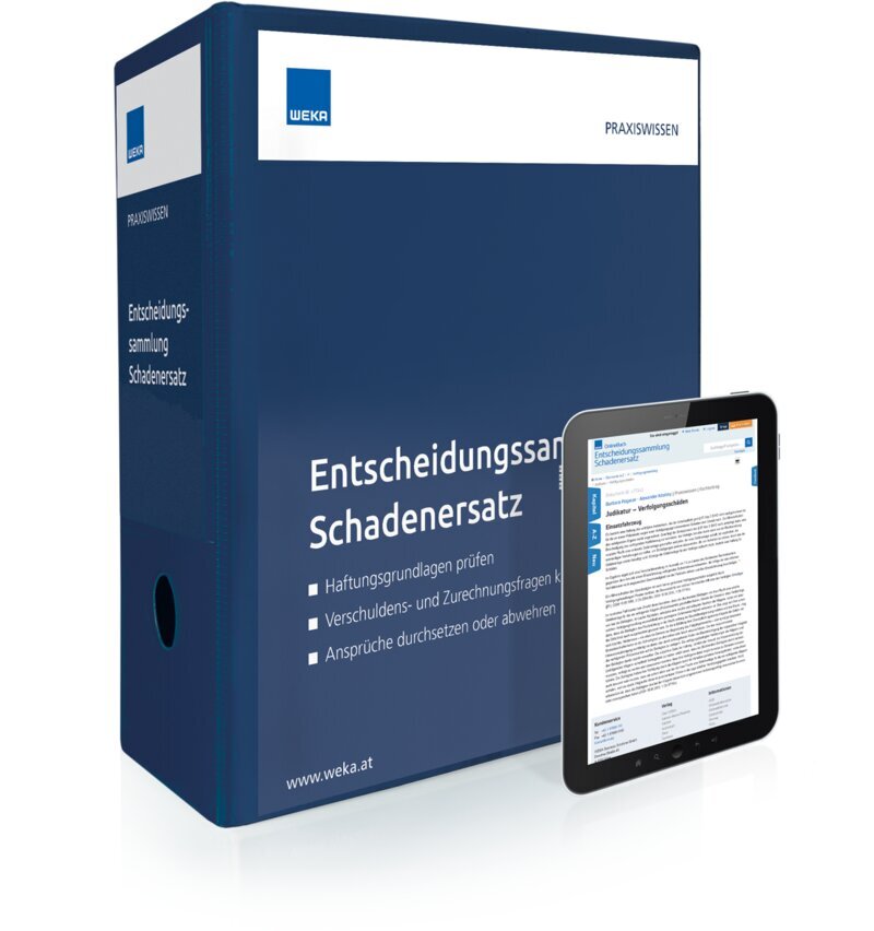 Entscheidungssammlung Schadenersatz - Handbuch