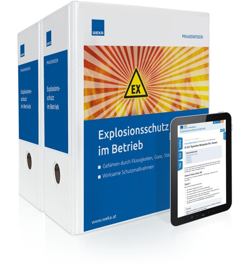 Explosionsschutz im Betrieb - Handbuch + OnlineBuch
