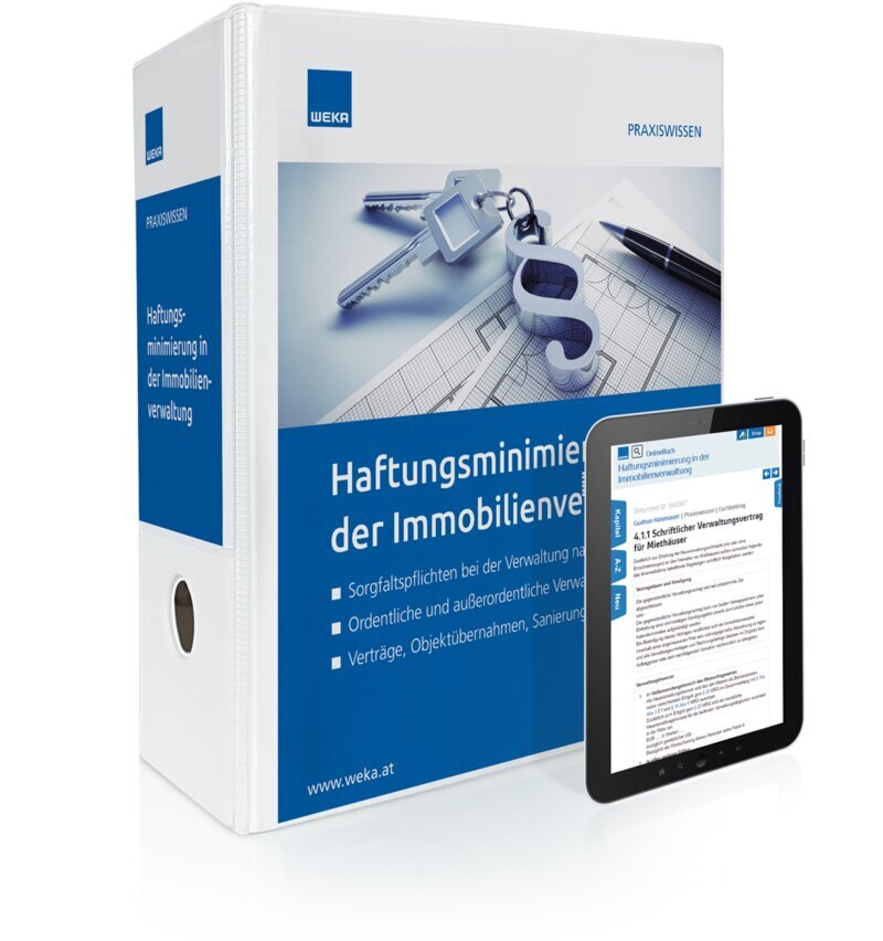 Haftungsminimierung in der Immobilienverwaltung - Handbuch + OnlineBuch
