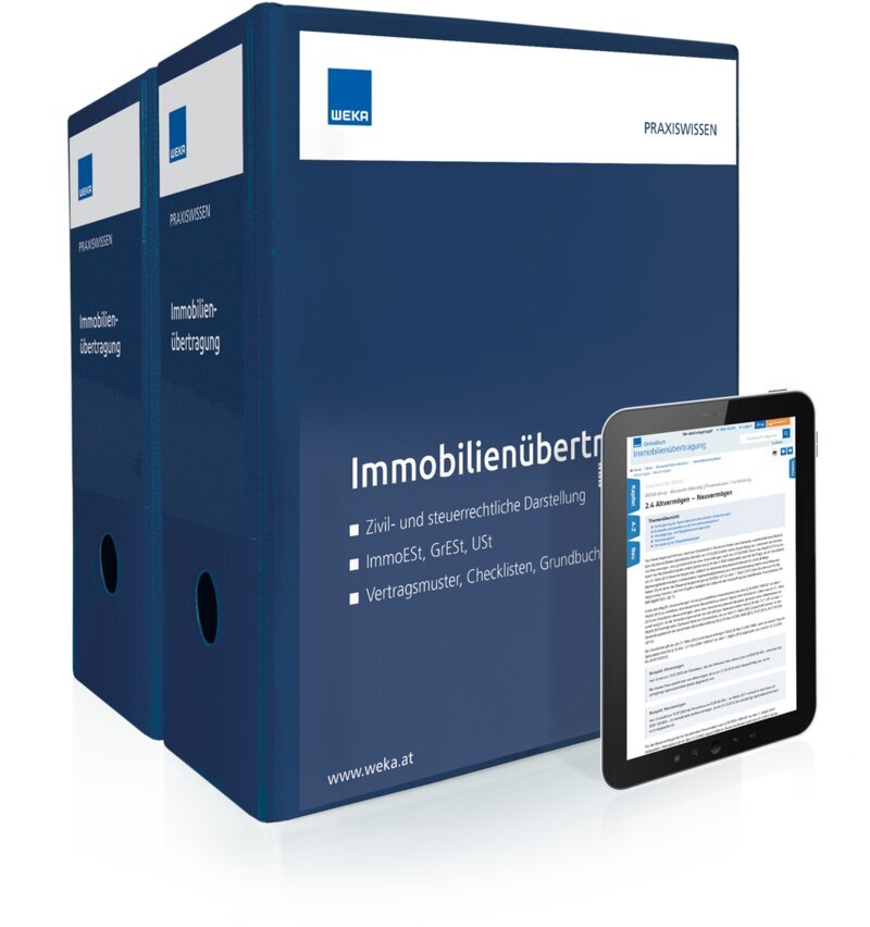 Immobilienübertragung - Handbuch + OnlineBuch