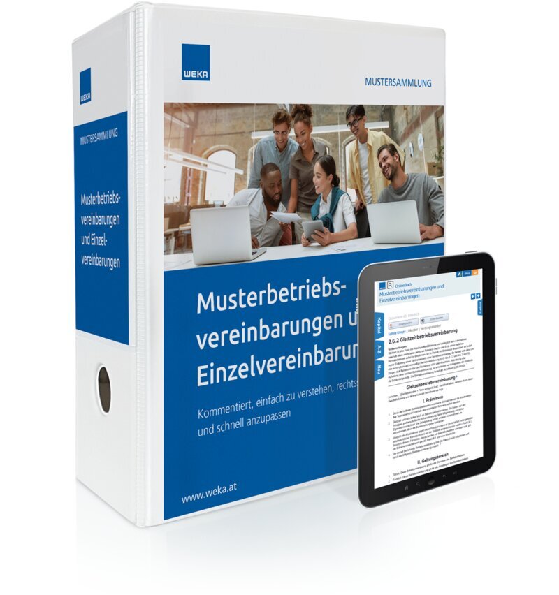 Musterbetriebsvereinbarungen und Einzelvereinbarungen - Handbuch + OnlineBuch