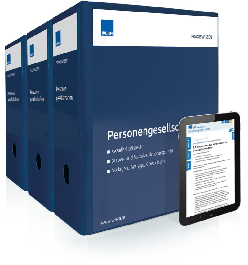 Personengesellschaften - Handbuch + OnlineBuch