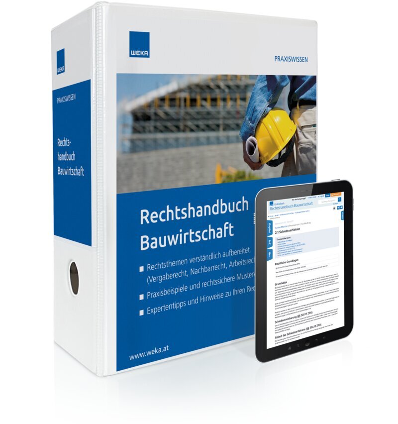 Rechtshandbuch Bauwirtschaft - Handbuch + OnlineBuch