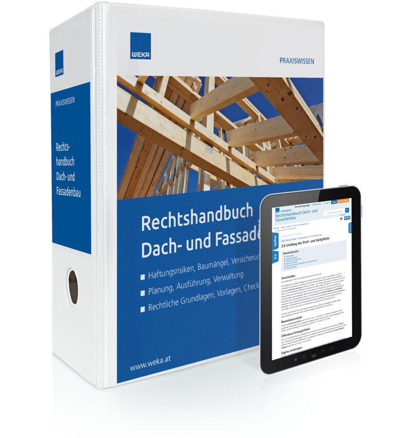 Rechtshandbuch Dach- und Fassadenbau - Handbuch + OnlineBuch
