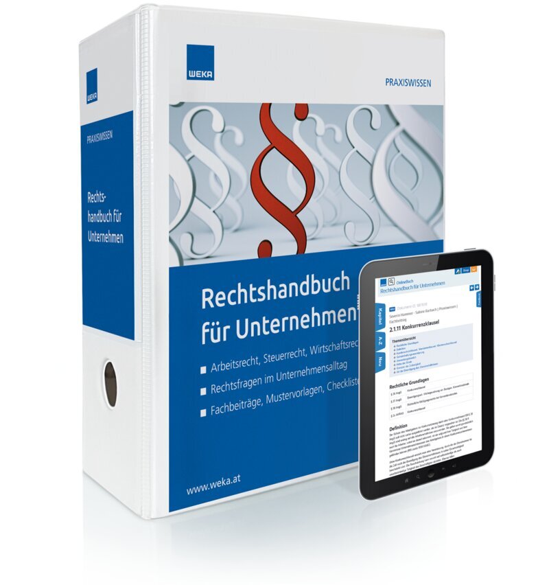 Rechtshandbuch für Unternehmen - Handbuch + OnlineBuch