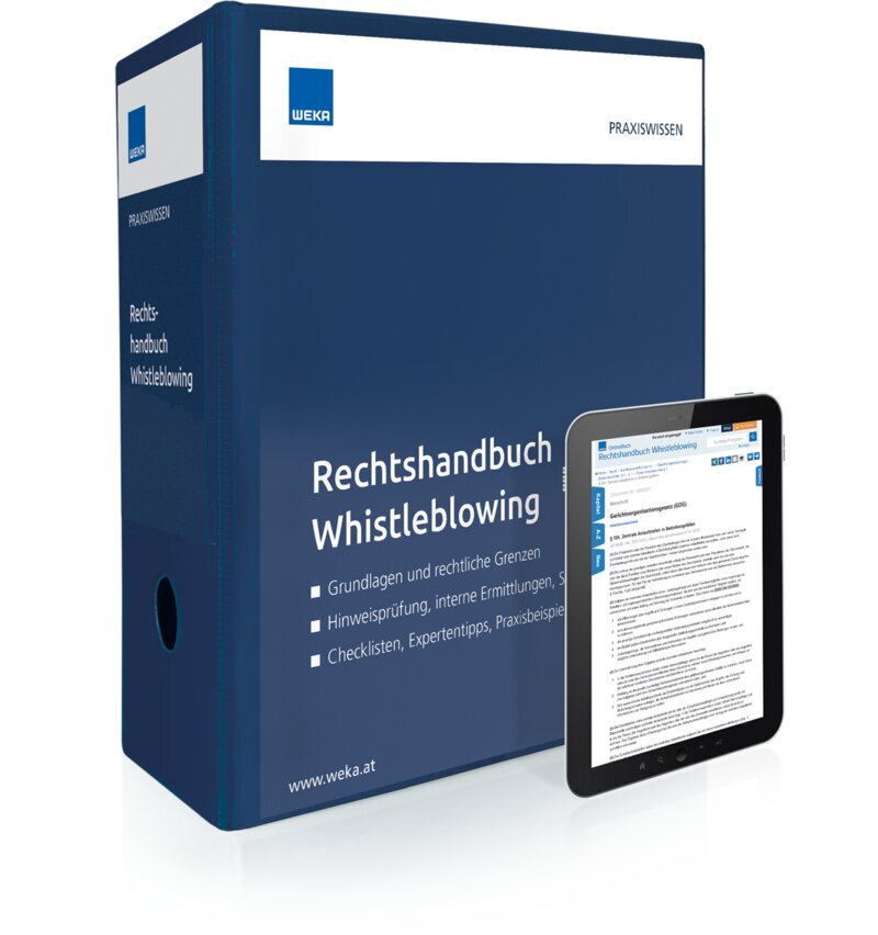 Rechtshandbuch Whistleblowing - Handbuch + OnlineBuch