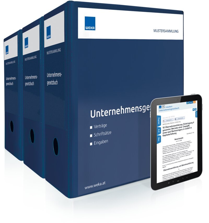 Unternehmensgesetzbuch - Handbuch + OnlineBuch