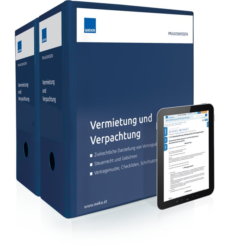 Vermietung und Verpachtung - Handbuch + OnlineBuch