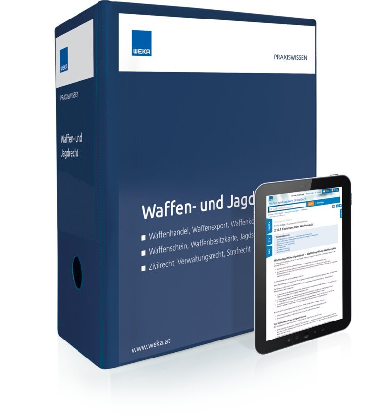 Waffen- und Jagdrecht - Handbuch + OnlineBuch