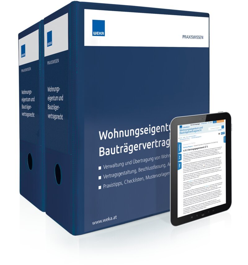 Wohnungseigentum und Bauträgervertragsrecht - Handbuch + OnlineBuch