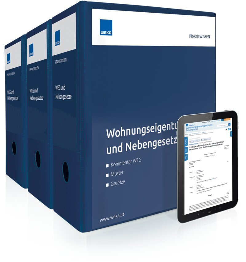 Wohnungseigentumsgesetz und Nebengesetze - Handbuch + OnlineBuch