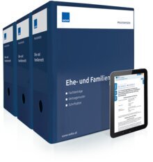 Ehe- und Familienrecht - Handbuch + OnlineBuch