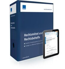 Mustersammlung Rechtsmittel und Rechtsbehelfe - Handbuch