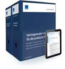Vertragsmuster und Vorlagen für die juristische Praxis - Handbuch + OnlineBuch